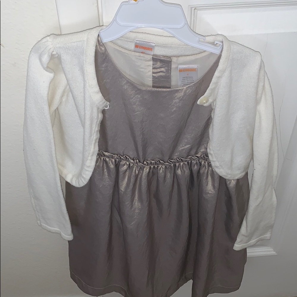 Gymboree toddler dress w/ cardigan